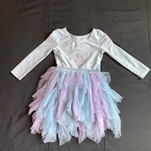 2T princess Elsa dress used